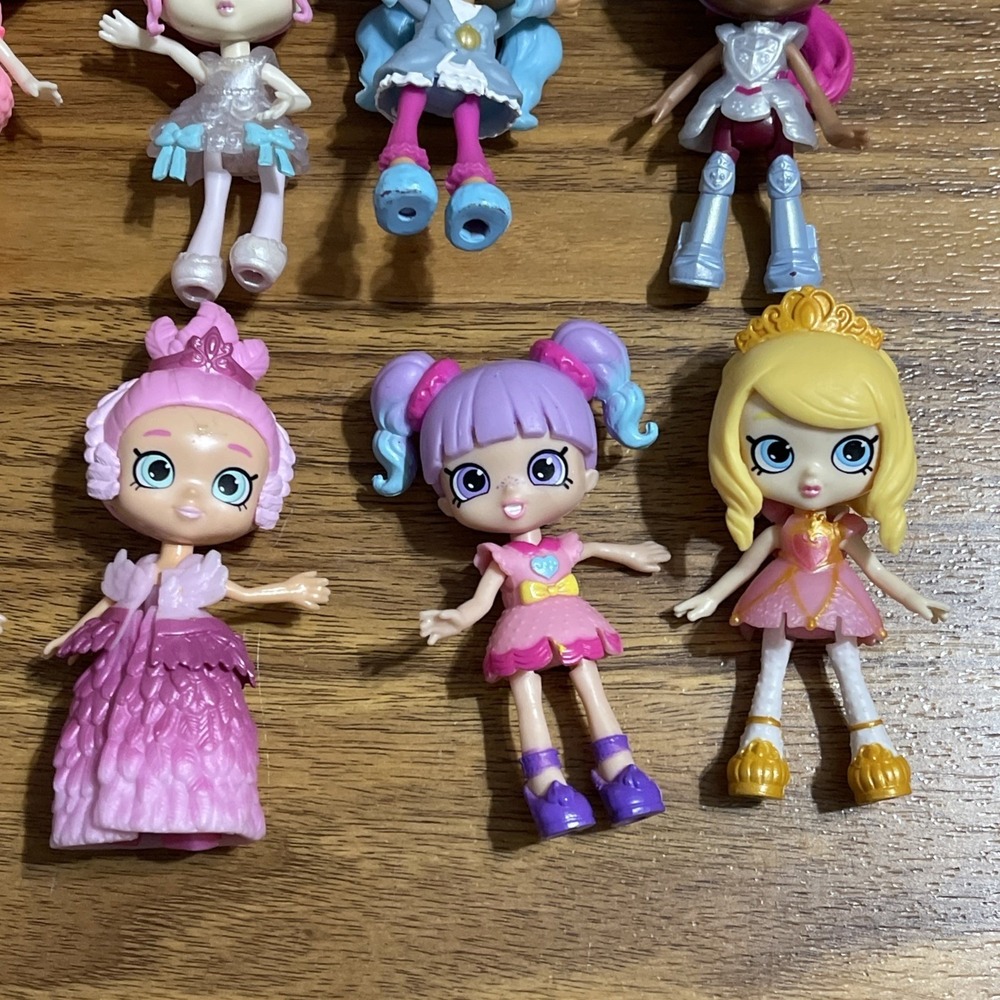Shopkins Lil Shoppies Happy Place Mini 3" Doll And Ponies Lot - Picture 3 of 6